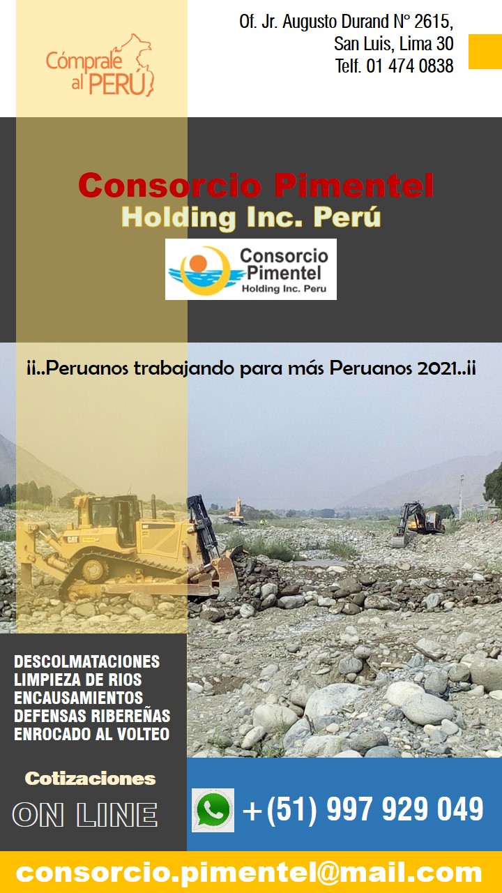 Chiclayo Piura Obras de Reconstrucción Emergencia - Maquinaria PERU 2022